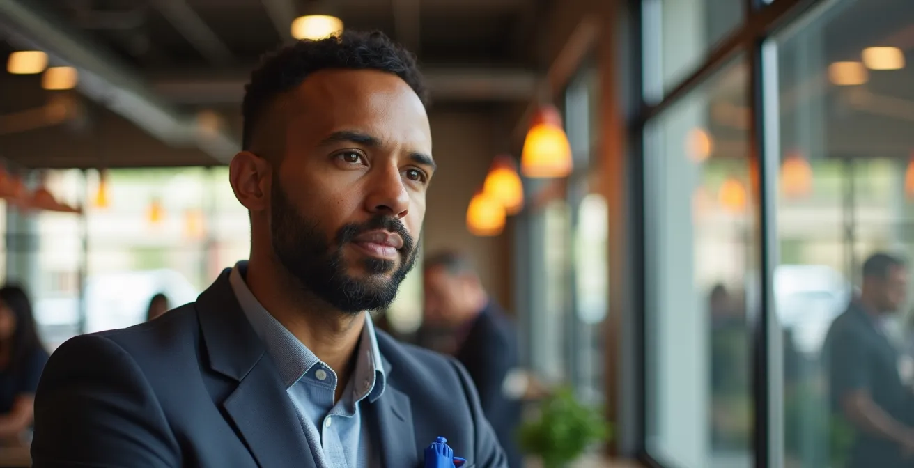 Abstract representation of franchise investment components and value creation