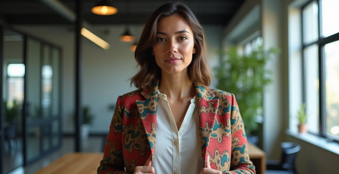 Visual metaphor for brand voice flexibility across different social platforms